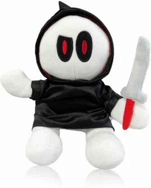 Rookie Mage Games Don't Get Stabbed! 8" Stabby Plush with Retractable Robe Hood and Removable Plush Knife