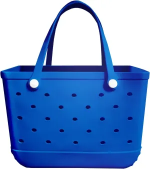Rubber Beach Tote Bag,Washable and Durable Open Rubber bag for Beach Pool Yoga Fitness