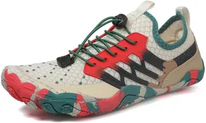 SAGUARO Quick-Dry Water Shoes for Women – Wide Toe Box Barefoot Shoes, Lightweight Breathable for Beach, Swimming and Outdoor Activities Size 6-11.5