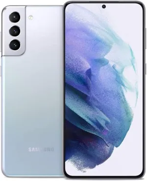 SAMSUNG Galaxy S21  Plus G996U| Fully Unlocked Android Cell Phone | US Version 5G Smartphone | Pro-Grade Camera, 8K Video, 64MP High Res | 128GB - Phantom Silver - (Renewed)
