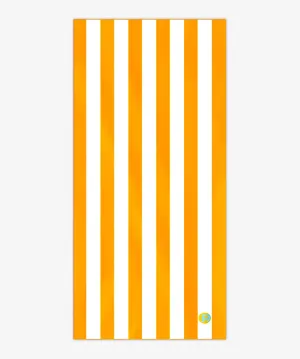 Sand Free Beach Towel - Sunshine Orange