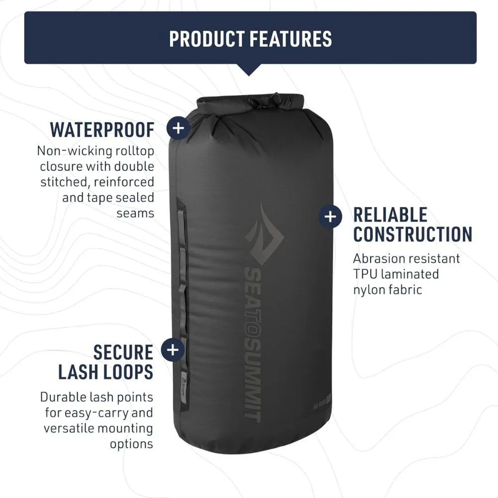 Sea To Summits Big River Dry Bag - 35L (Picante Red)