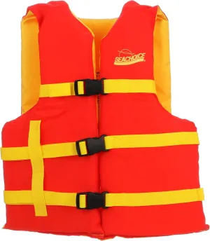 Seachoice Life Jacket, Adjustable Boat Vest Universal Adult