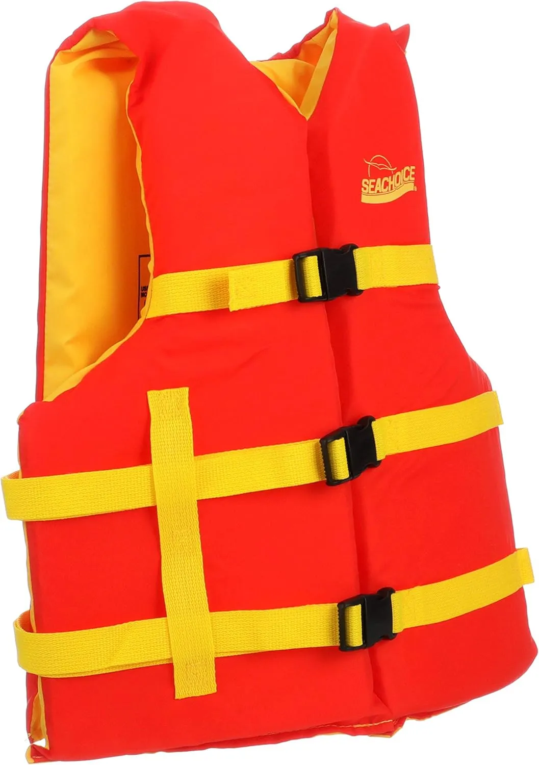 Seachoice Life Jacket, Adjustable Boat Vest Universal Adult