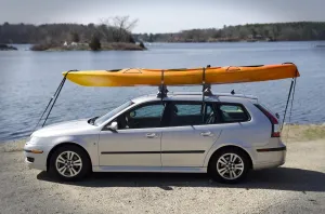 Seattle Sports Sherpak Universal Kayak Foam Block Carrier with Non-Skid and Anti Slip Bottom for Car Roof Top Available in 14", 16" and 22". Made in U.S.A.