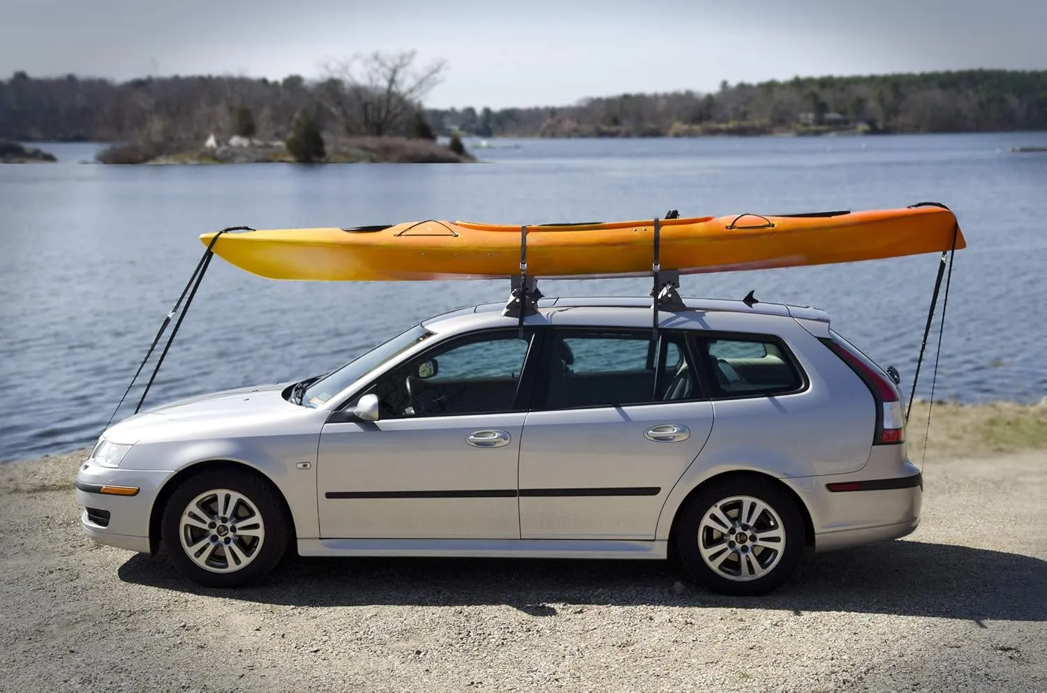 Seattle Sports Sherpak Universal Kayak Foam Block Carrier with Non-Skid and Anti Slip Bottom for Car Roof Top Available in 14", 16" and 22". Made in U.S.A.