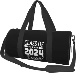 Senior Class Of 2024 Duffel Bag Gym Bag Travel Sports Tote Large Foldable Beach Swim Yoga93