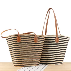 Simple Large Capacity Outing Commuter Seaside Shoulder Bags