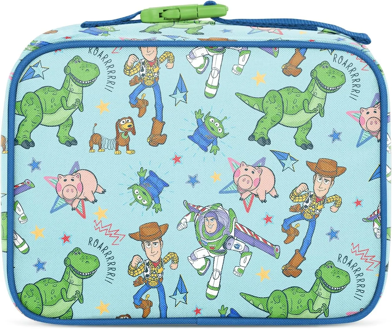 Simple Modern Disney Pixar Kids Lunch Box for School | Reusable Insulated Lunch Bag for Toddler, Girl, and Boy | Exterior & Interior Pockets | Hadley Collection | Buzz and Woody Adventures