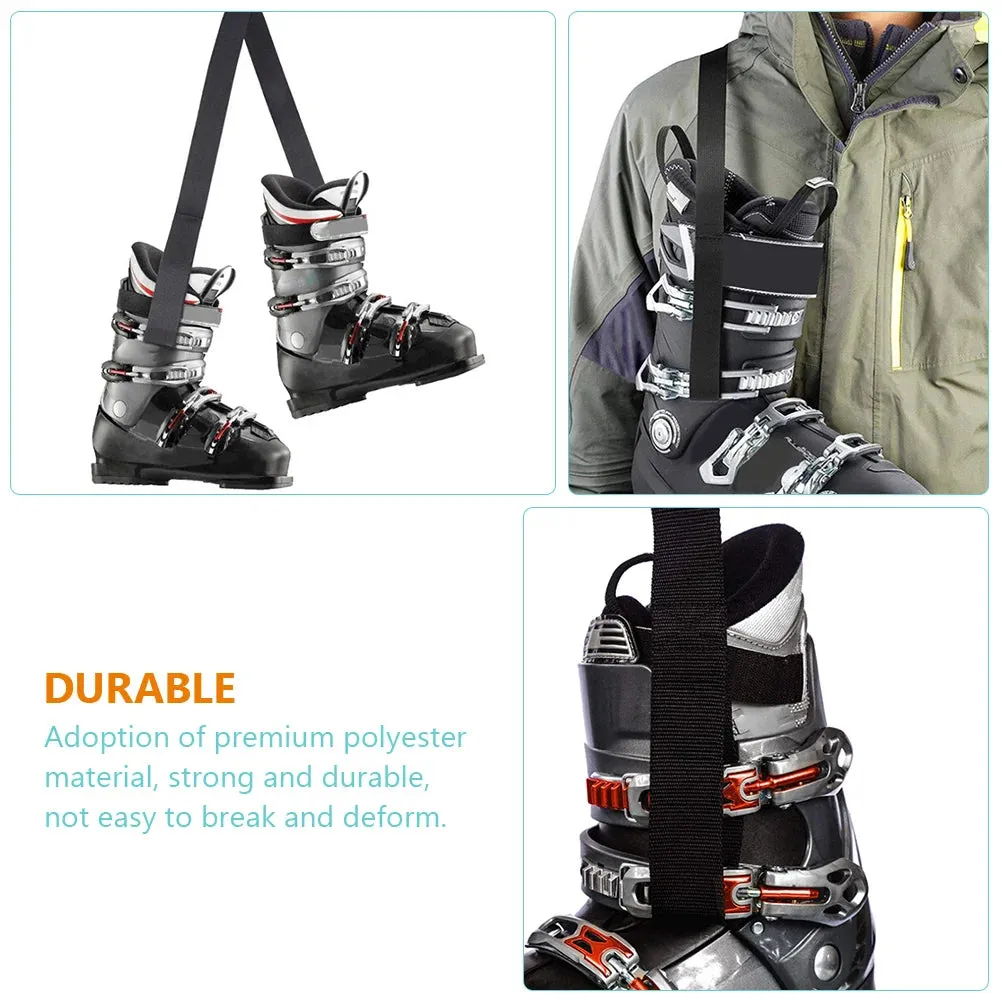 Skate Straps Ski Suspenders Roller Snowboard Carrier Rope Fixing Strap Leash Portable Shoulder Sling Leash Polyester Yoga Mat