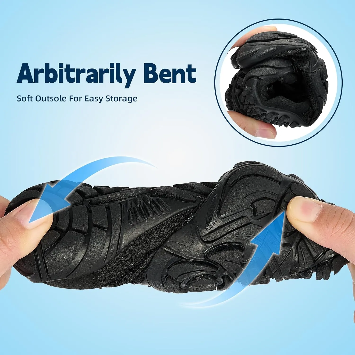 Slow Man Kids Water Shoes Quick Dry Non-Slip Barefoot Shoes Swim Beach Outdoor Pool Shoes for Boys Girls Lightweight Breathable