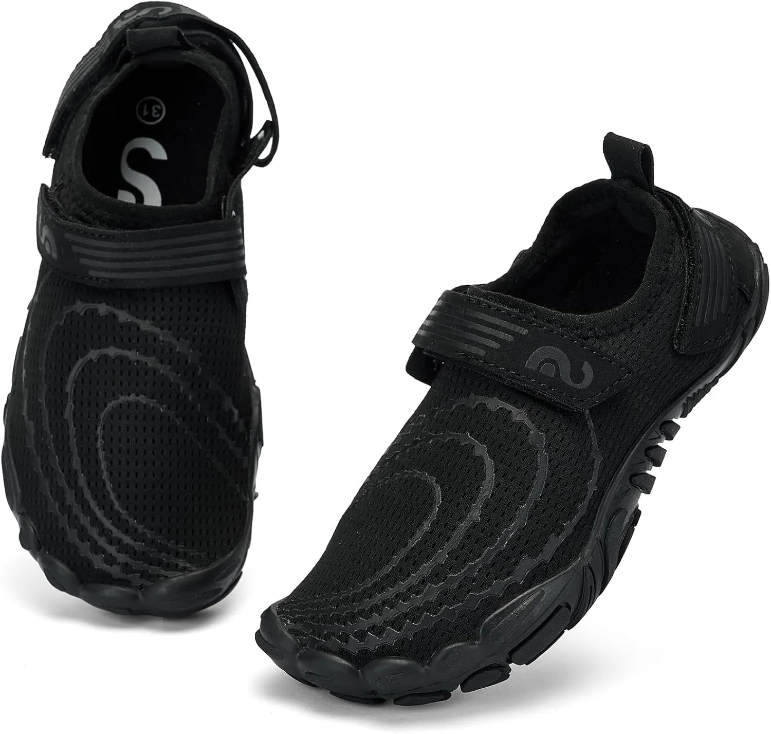Slow Man Kids Water Shoes Quick Dry Non-Slip Barefoot Shoes Swim Beach Outdoor Pool Shoes for Boys Girls Lightweight Breathable