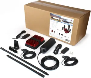 Solid Signal Rover Duo OTR 2-in-1 Car-to-Truck Vehicle Cell Phone Signal Booster | 5G Ready | All U.S. Carriers | FCC Approved | Assembled in USA