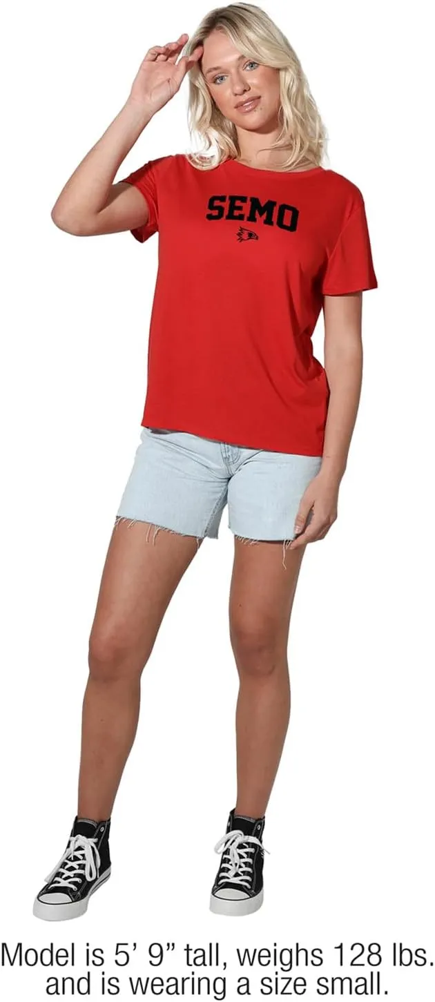 Southeast Missouri State University One Color Arched Women's Apparel Loose T-Shirt