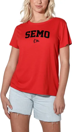 Southeast Missouri State University One Color Arched Women's Apparel Loose T-Shirt
