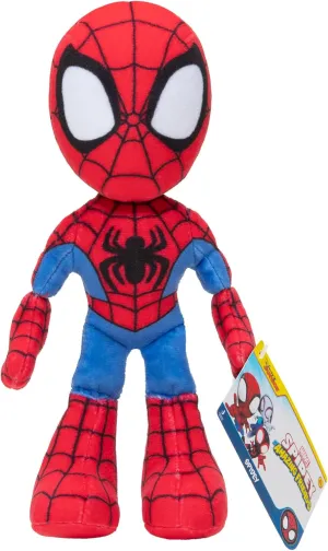 SPIDEY AND HIS AMAZING FRIENDS SNF0002 Spiderman Soft Toy,Red,20cm