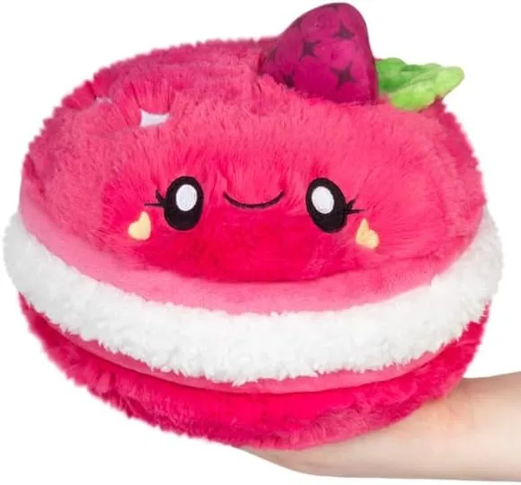 Squishable / Mini Comfort Food Raspberry Macaron Plush