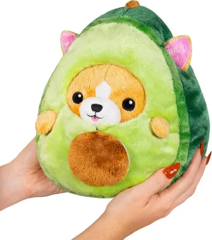 Squishable / Undercover Corgi in Avocado 7" Plush