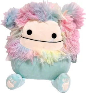 Squishmallows Official Kellytoy Bigfoot Squad Soft Plush Toy (8" Zozo The Bigfoot)