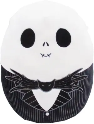 Squishmallows Official Kellytoy Plush Squishy Soft 10 Nightmare Before Christmas Jack Skellington