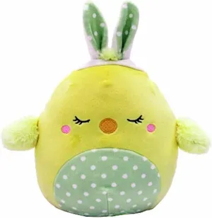Squishmallows Original 8-Inch Aimee with Bunny Ears Plush, Ultra Soft, Great for Kids, Girls, Boys