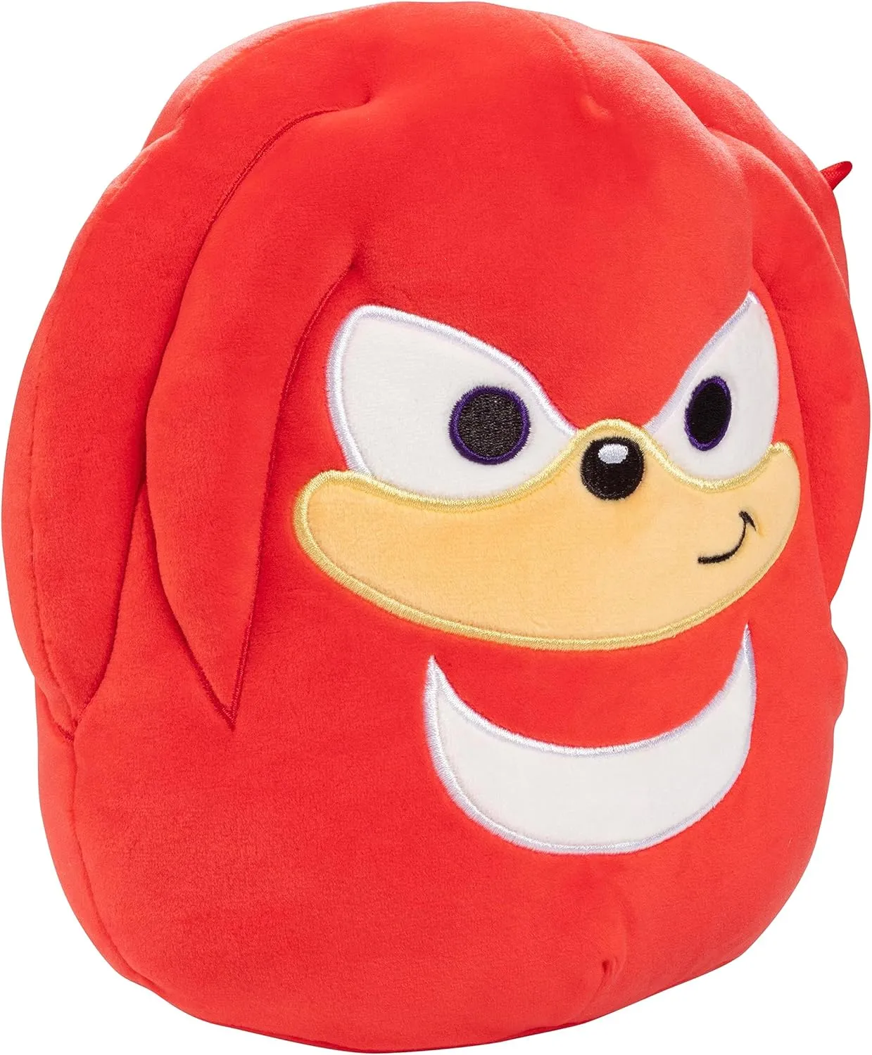 Squishmallows Original 8-Inch Knuckles - Sonic The Hedgehog- Official Jazwares Plush - Collectible Soft & Squishy SEGA Stuffed Animal Toy - Add to Your Squad - Gift for Kids, Girls & Boys