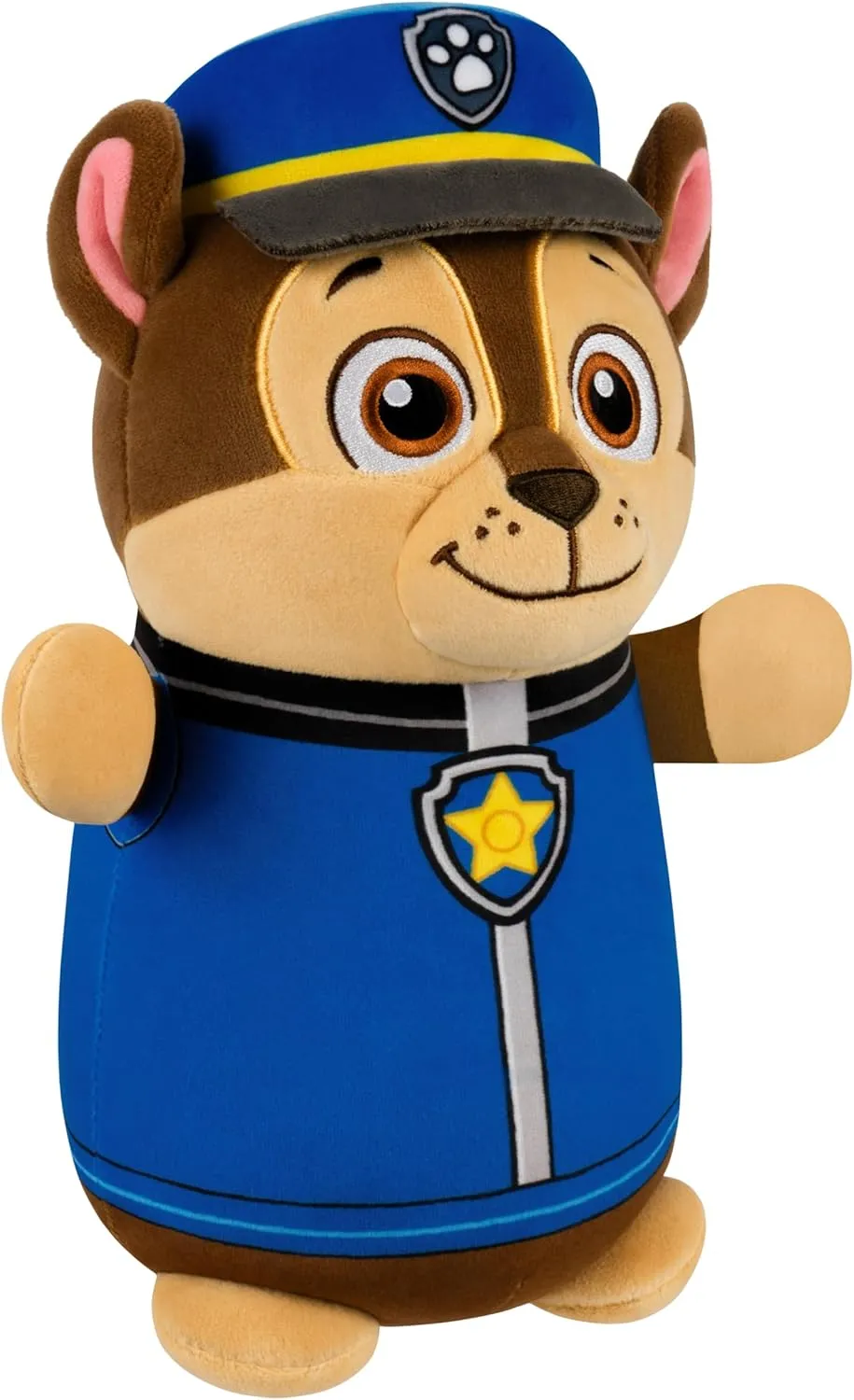 Squishmallows Original Paw Patrol 10in Chase HugMees – Ultrasoft Official Jazwares Plush (Medium-Sized)
