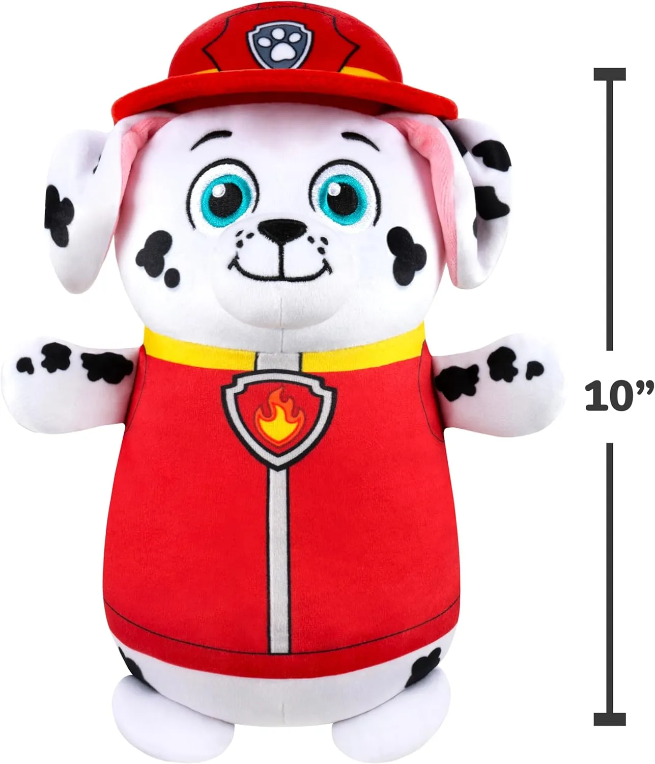 Squishmallows Original Paw Patrol 10in Marshall HugMees – Ultrasoft Official Jazwares Plush (Medium-Sized)