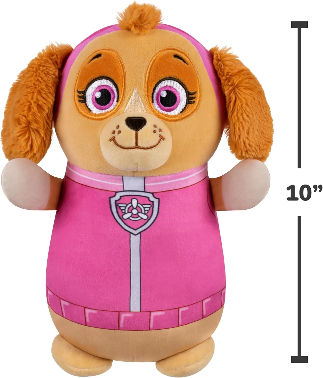 Squishmallows Original Paw Patrol 10in Skye HugMees – Ultrasoft Official Jazwares Plush (Medium-Sized)