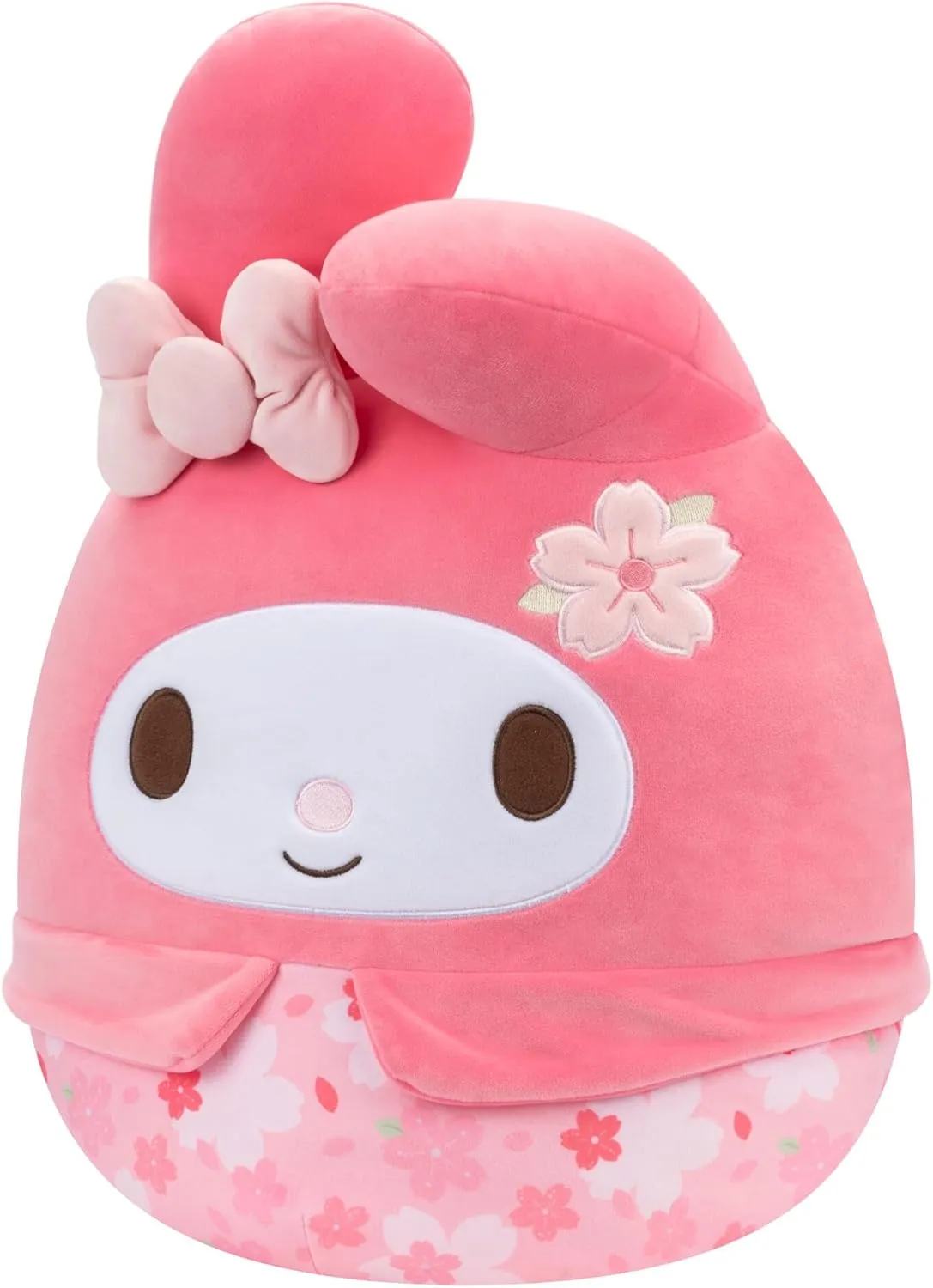 Squishmallows Original Sanrio 14-Inch My Melody Floral Print Plush - Medium-Sized Ultrasoft Official Jazwares Plush