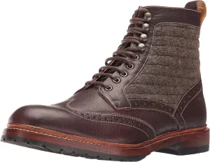 Stacy Adams Men's M2 Wingtip Lace Up Boot Ankle