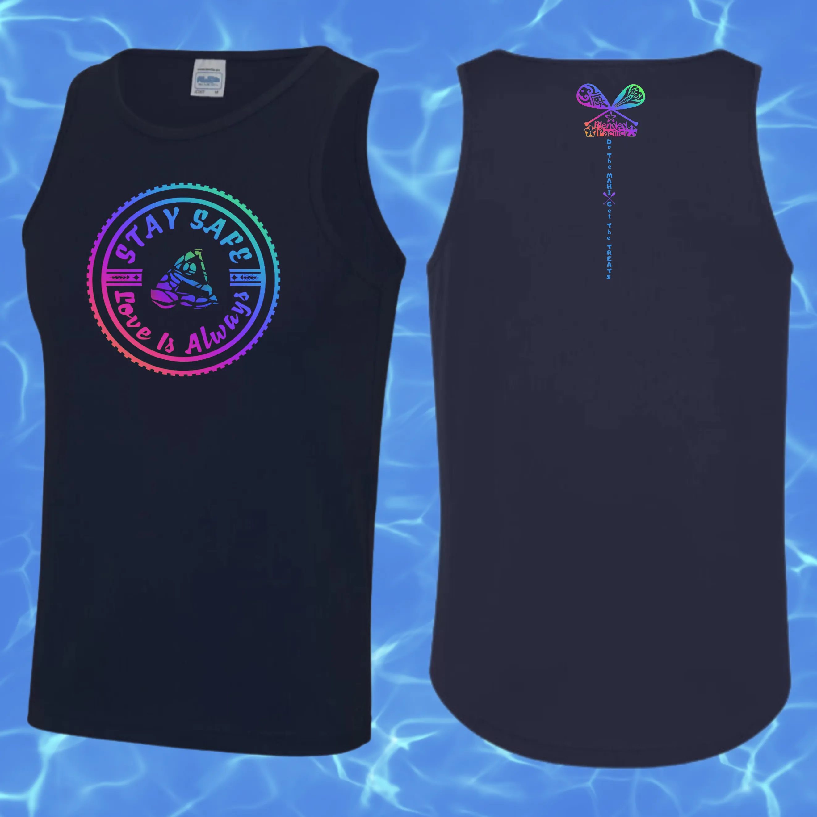 Stay Safe Waka Quick Dry Singlet - Mens