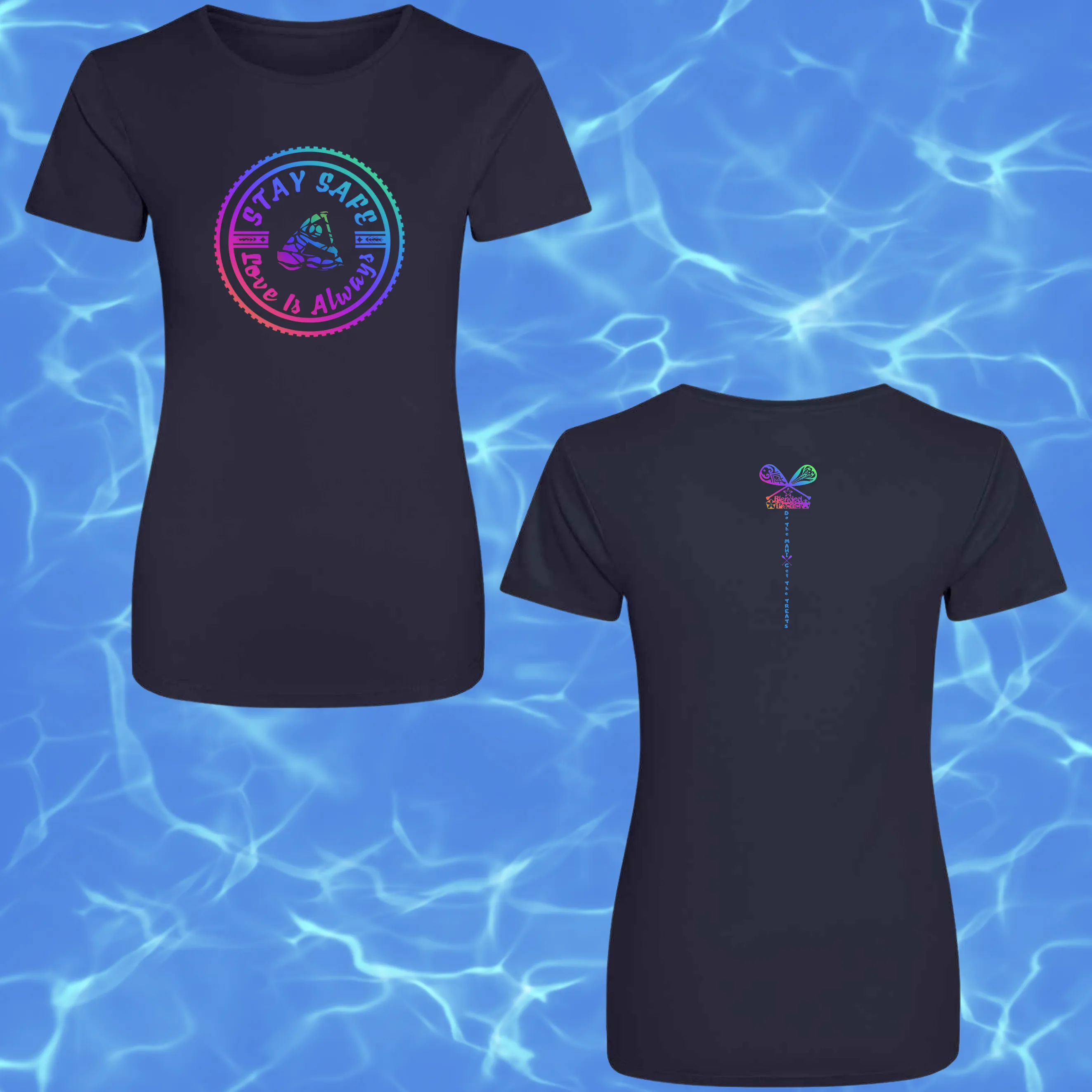 Stay Safe Waka - Quick Dry T-Shirt Womens