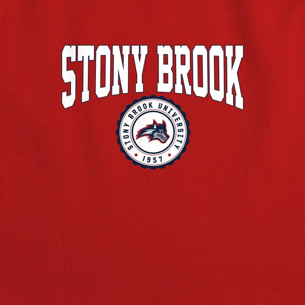 Stony Brook University Collegiate Seal Women's Sleeveless Crop Top Tank
