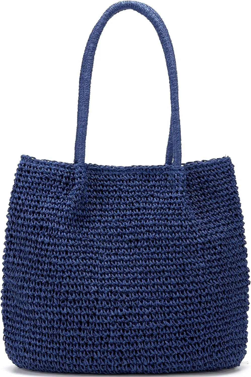 Straw Beach Tote Bag for Women Weekender Shoulder Extra Large Raffia Bag Straw Purses