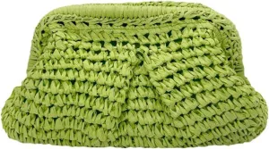 Straw Clutch Handbag Cloud Riched Purse Chain Shoulder Crossboby Bag Designer Straw Evening Bag