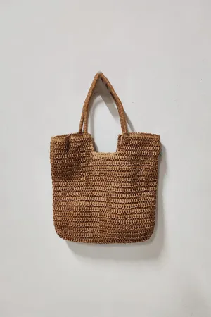 Straw Woven Beach Bag