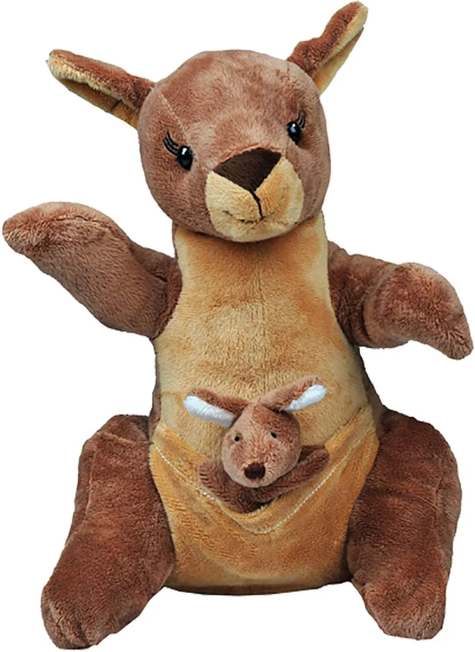 Stuffems Toy Shop Record Your Own Plush 16 inch Kangaroo - Ready to Love in A Few Easy Steps