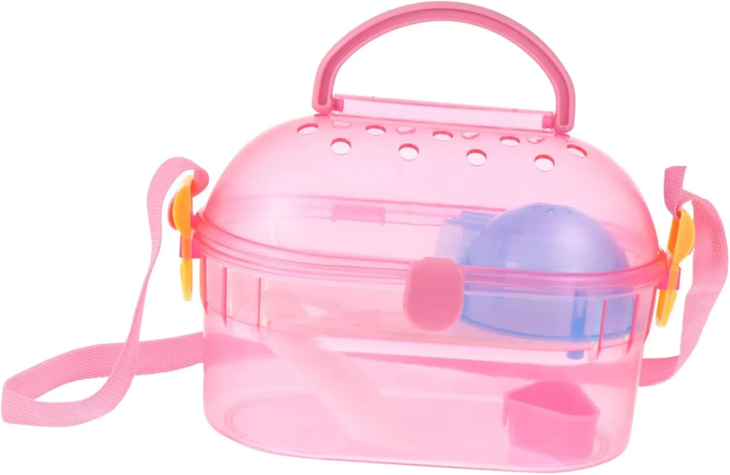 SUPVOX Pet Outdoor Carrier Hamster Travel Cage Portable Travel to Carry for Outing Hiking