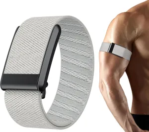 surundo Nylon Sport Band Compatible with Whoop Bicep Band 4.0 Strap Men Women with Bumper Case, Breathable Nylon Adjustable Waterproof Replacement Wristbands Straps for Whoop 4.0
