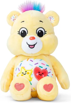 Sweet Celebrations Bear Caring Bears, Plush Toys, Kids Plush Toys, Cute Plush Teddy Bears, Suitable for Girls and Boys Aged 4 and over, Care Bears