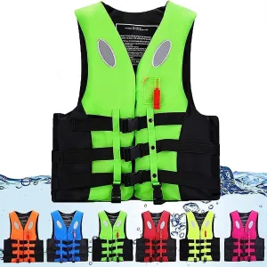 Swim Vest for Women's/Men's, High Buoyancy Swim Vest Adults Adjustable Safety Jacket,Buoyancy Aid Swim Kayak for Boating, Swimming, Watersports