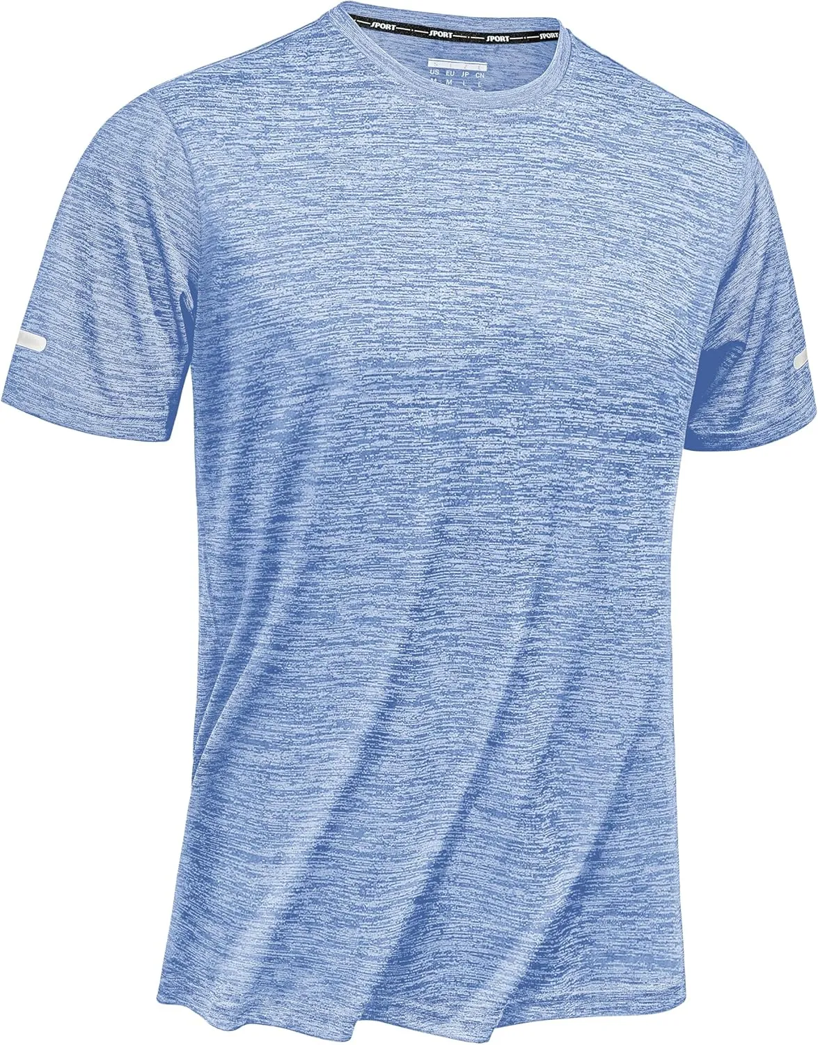 TACVASEN Mens Workout Shirts Short Sleeve Athletic Dry Fit Tshirts Shirts Running Gym Crewneck T-Shirts