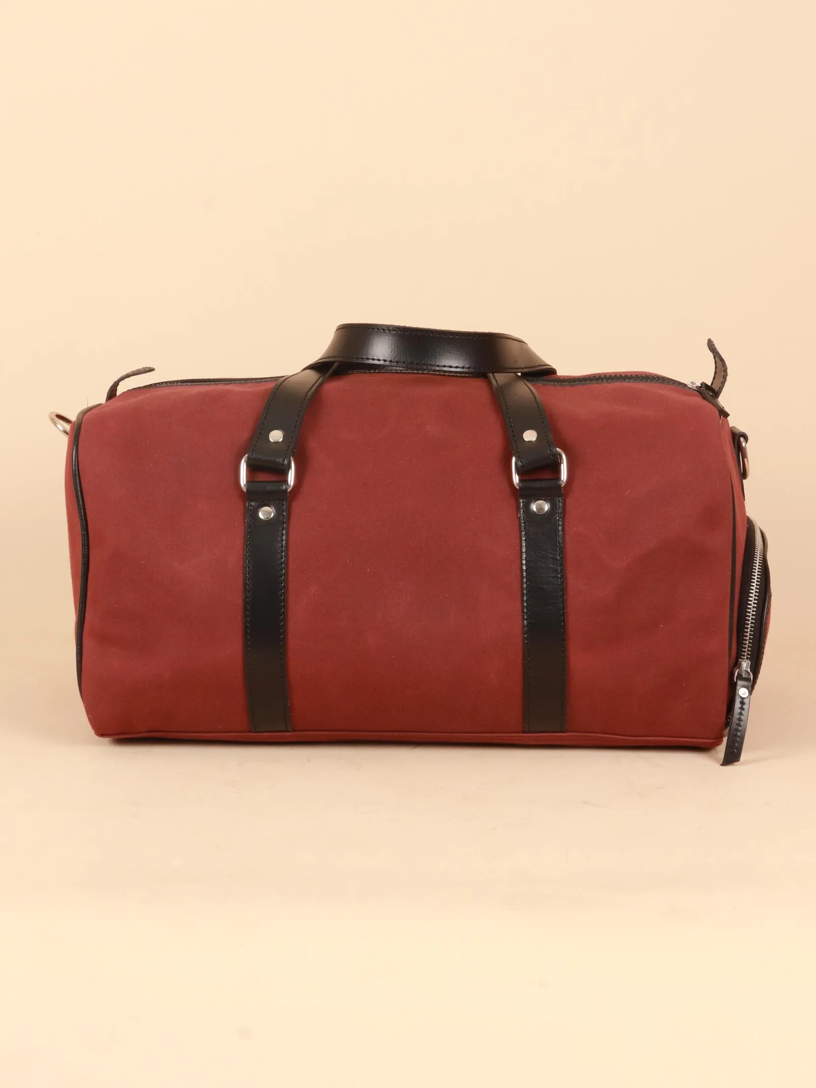 TAN & BROWN TRAVEL BAG