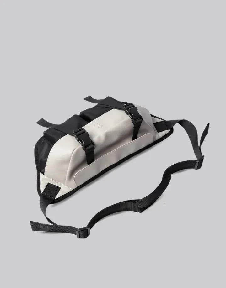 Techwear Black and White Sling Bag