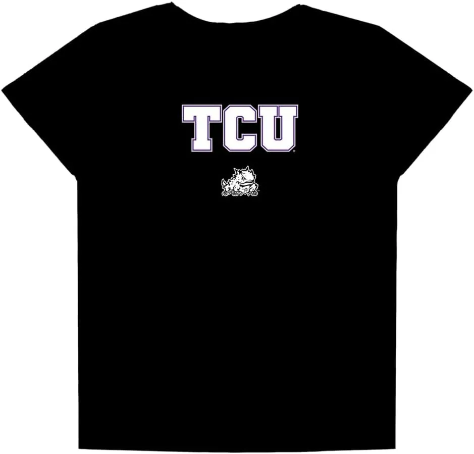 Texas Christian University Arch Logo Secondary Women's Apparel Loose T-Shirt