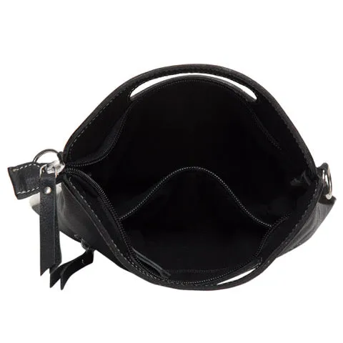 The Design Edge Cali Tooling Leather Sling Cowhide Bag