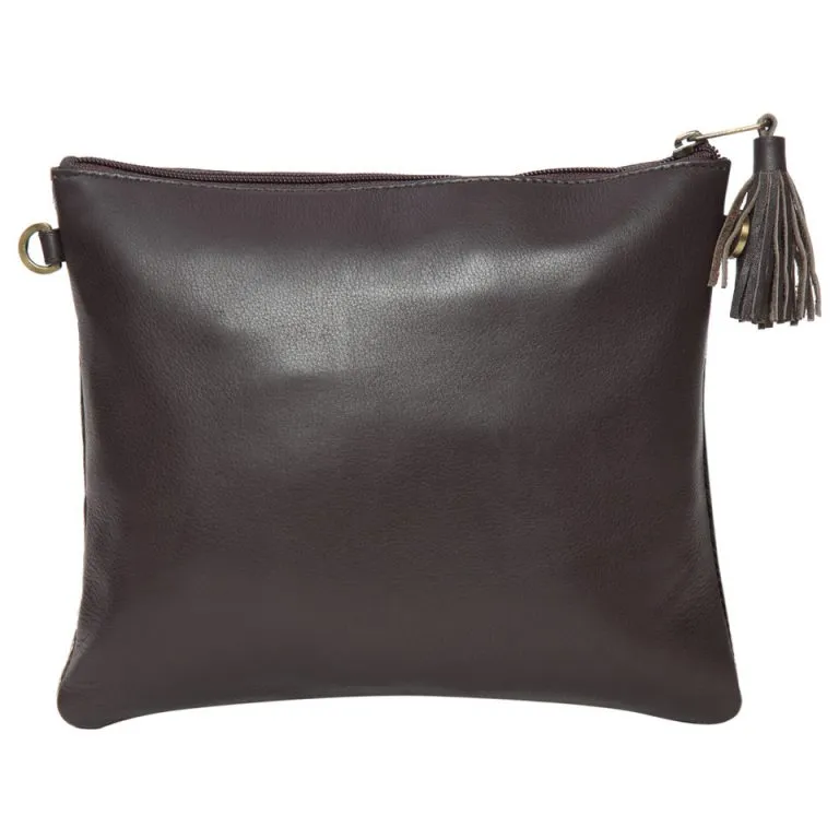 The Design Edge Toronto Small Cowhide Clutch