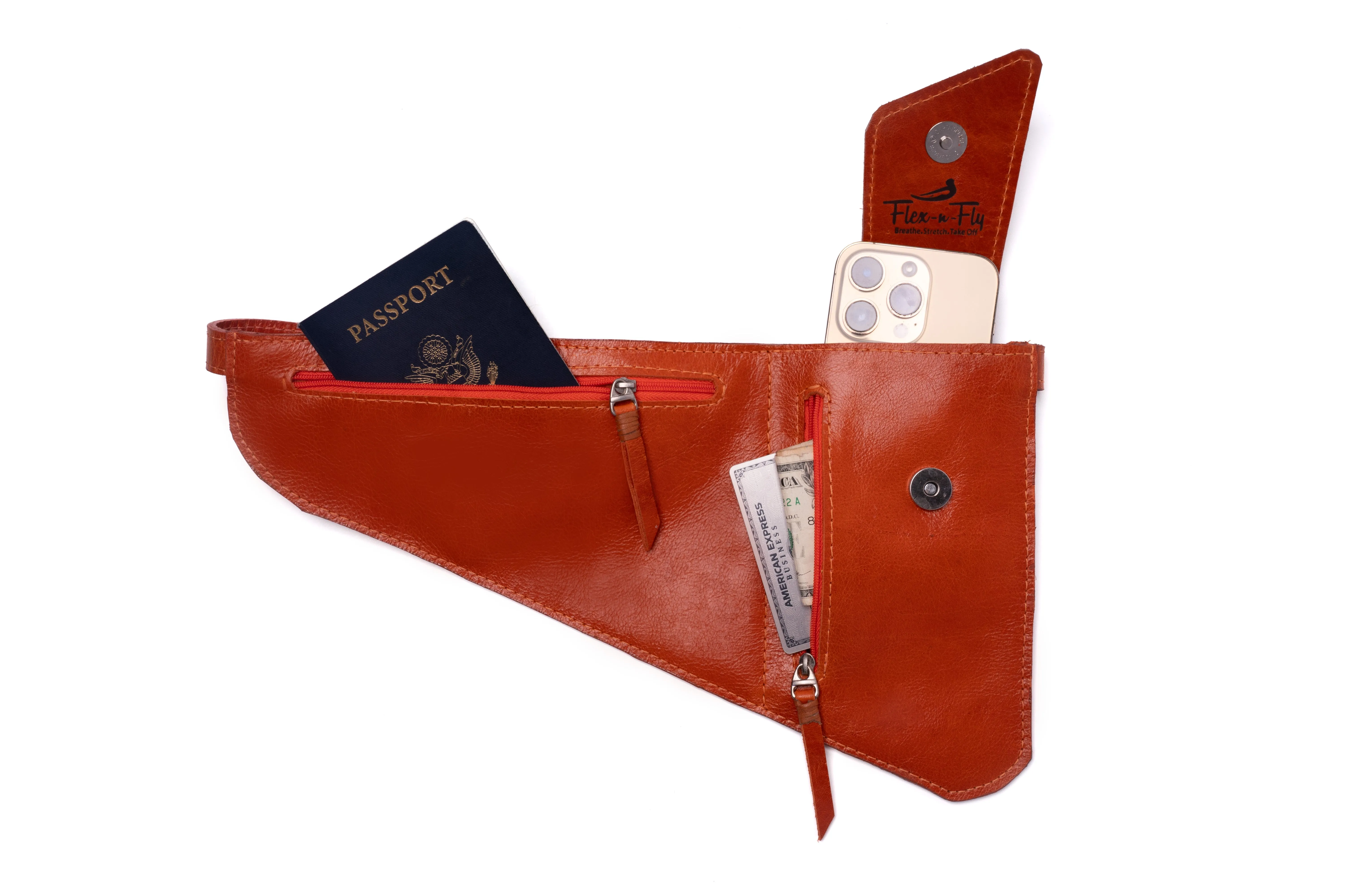 The Flex| Bag <br> THE Anti-theft MINIMALIST TRAVEL BAG<br> Genuine leather