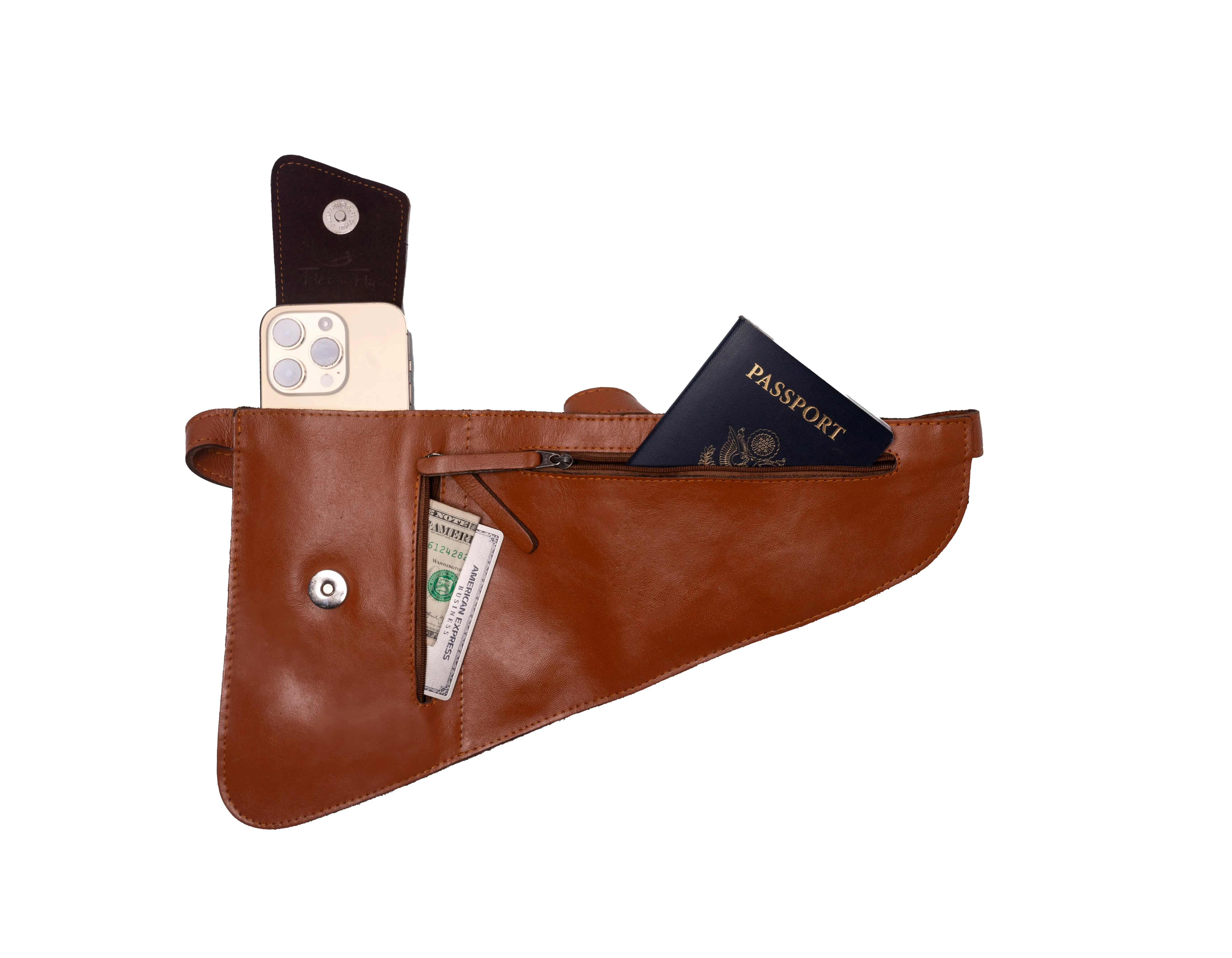 The Flex| Bag <br> THE Anti-theft MINIMALIST TRAVEL BAG<br> Genuine leather